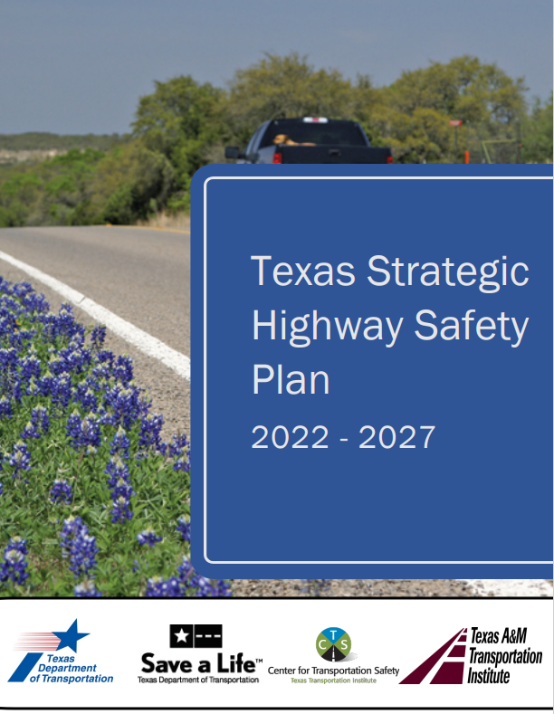 Cover Page of the 2022-2027 Strategic Highway Safety Plan